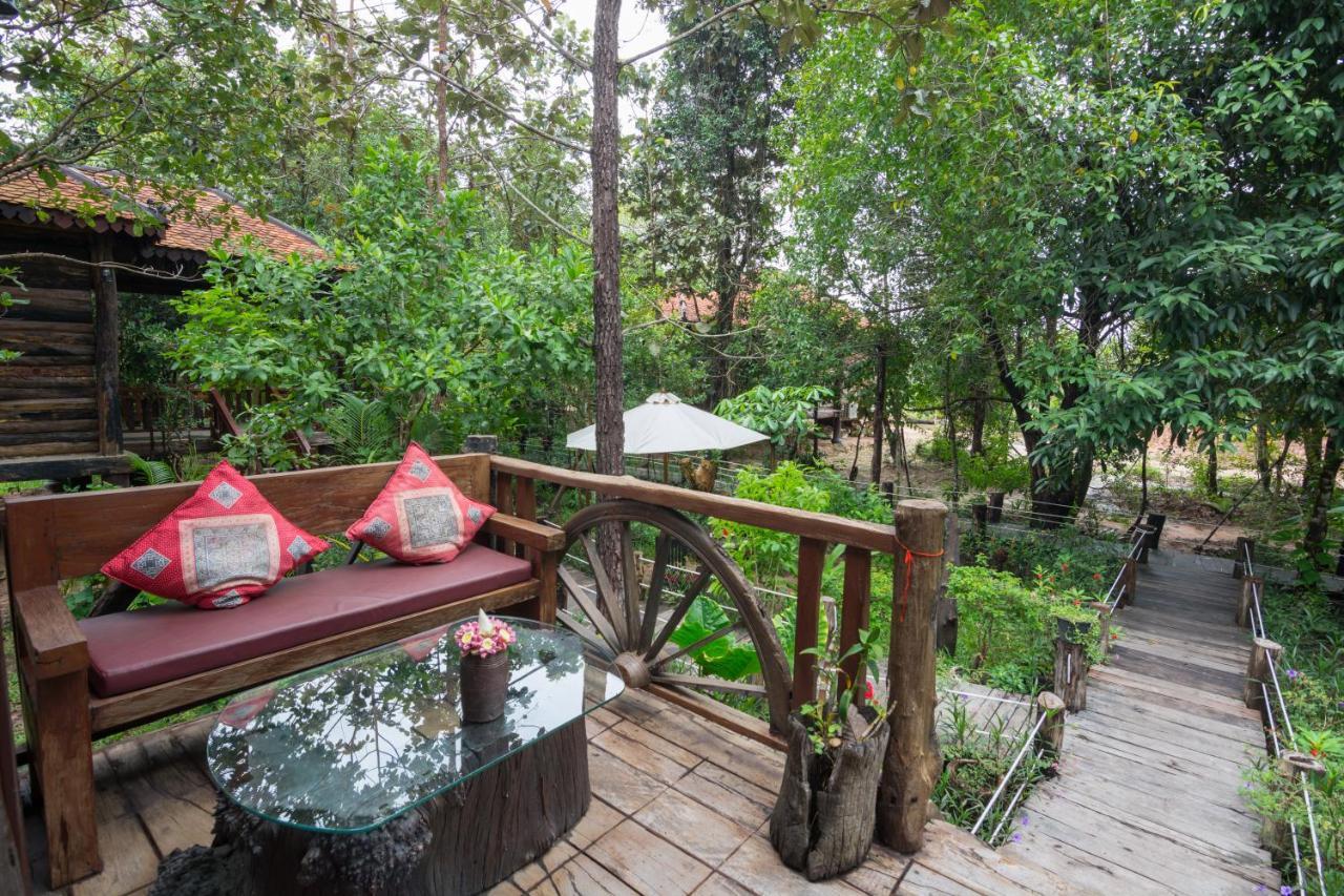 Bong Thom Forest Lodge Siem Reap Bagian luar foto
